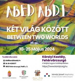 “Két világ között” - Abdi Abed kiállítása a fehérvárcsurgói Károlyi Kastélyban