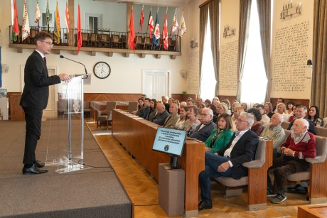 A Nyitott Tornatermek-program húszéves fennállását ünnepelték a Városházán