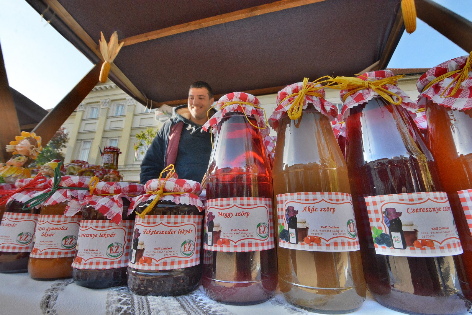 Termelői finomságok a szombati Megyekorzón