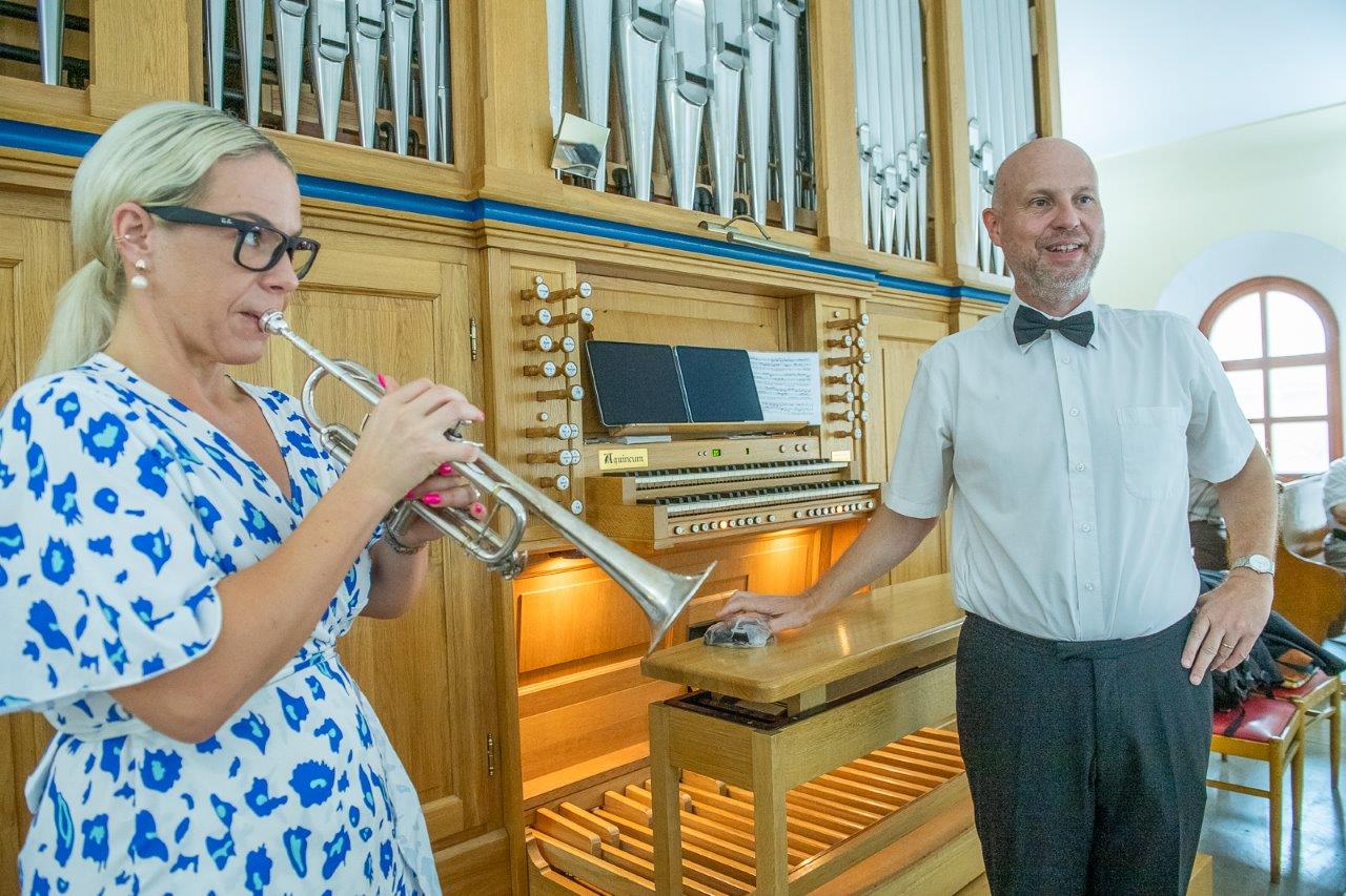 Dicsérjétek trombitaszóval! - Harmonia Albensis az Evangélikus templomban