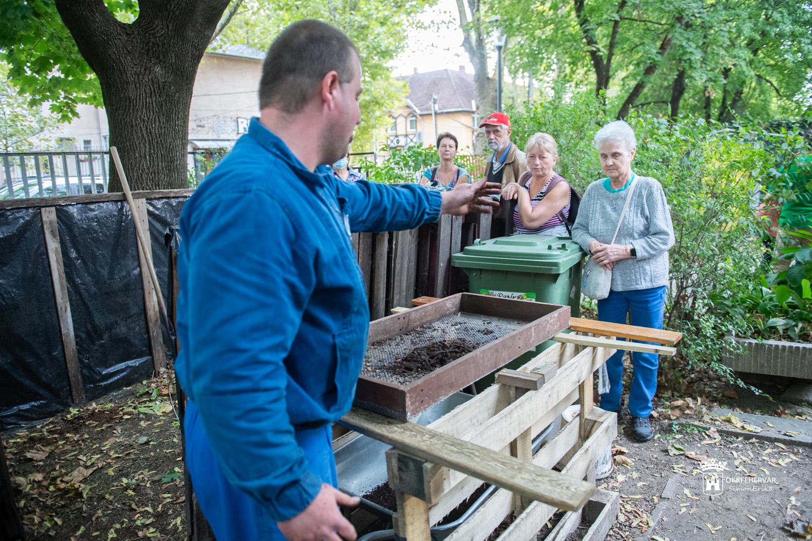 Így kell komposztálni - bemutató a Munkácsy Mihály Általános Iskolában