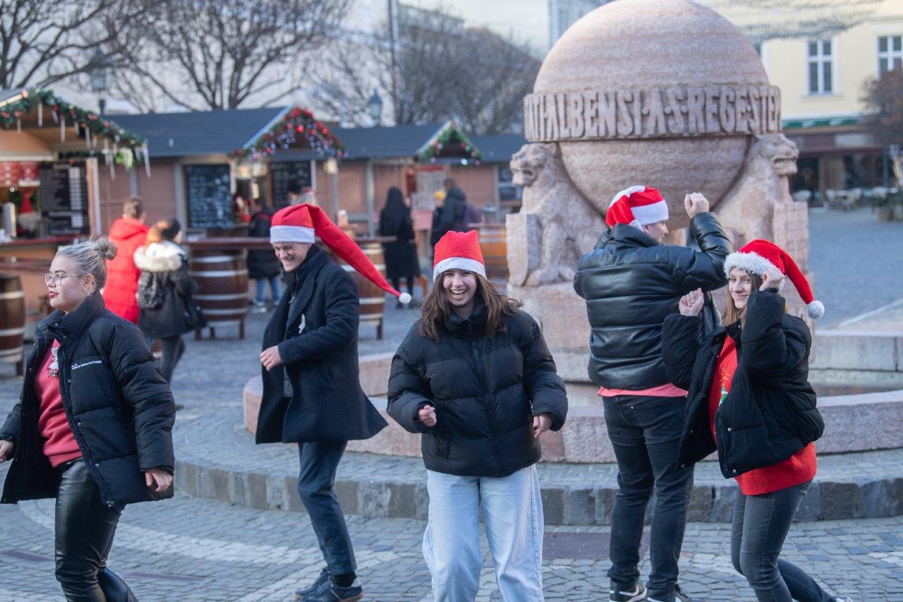 A Fehérvári Diáktanács adventi flashmobja