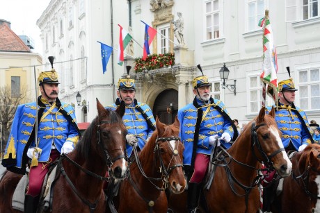 A limanovai csata 103. évfordulójára emlékeztek a Fehérvári Huszárok