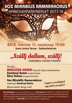 Farsangi opera-parádé Miklósa Erikával a Szent István Művelődési Házban