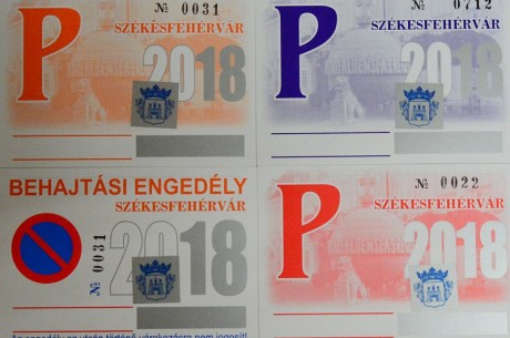 Szerdáig érvényesek a 2017-es, éves parkolóbérletek