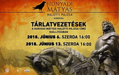 Ingyenes tárlatvezetések a Hunyadi Mátyás halotti pajzsa kiállításon