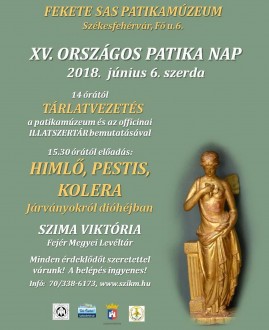 XV. Országos Patika Nap - tárlatvezetés és előadás a Fekete Sas Patikamúzeumban