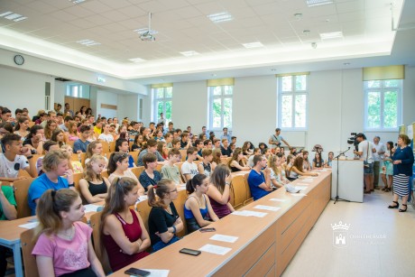 Megtelt fiatalokkal a Fehérvári Campus az idei második Corvinus Tudástőzsdén