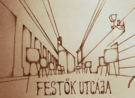 Élőfestéssel kezdődik a Festők utcája programsorozat