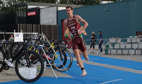 Hetedik helyen végzett az olimpia távú Triatlon Európa-bajnokságon Dévay Márk