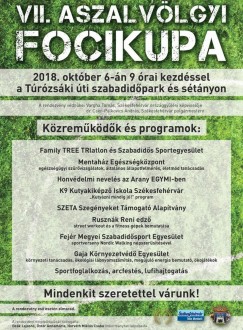 Szombaton lesz a VII. Aszalvölgyi Focikupa a Túrózsáki úti szabadidőparkban