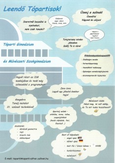 Nyílt napra várja a 6 .és 8. osztályosokat a Tóparti Gimnázium