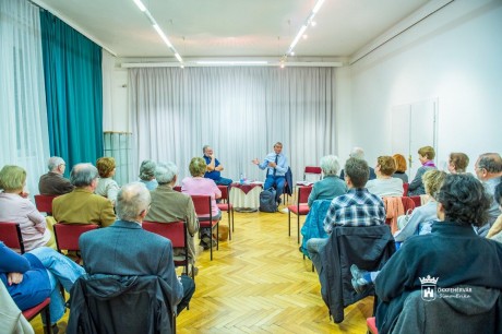 Kelemen István, színművész volt az Öreghegyi Disputa kedd esti vendége