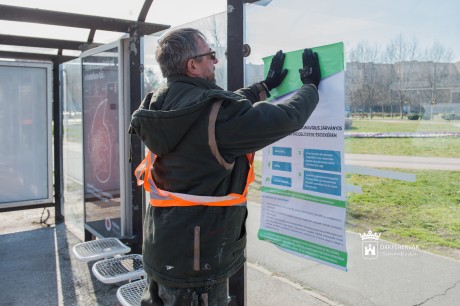 500 tájékoztató plakátot helyeznek ki Székesfehérváron