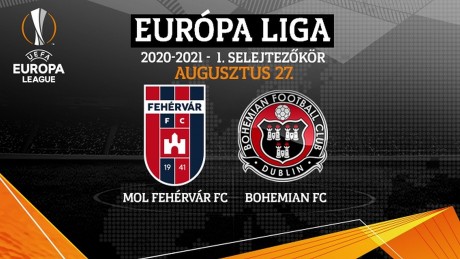 Az ír Bohemian FC Dublinnal játszik a Vidi az Európa Liga első selejtezőkörében