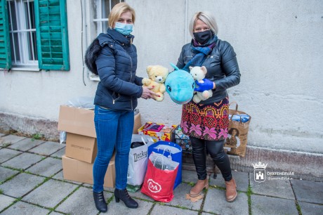 Adomány a Családok Átmeneti Otthonában élőknek