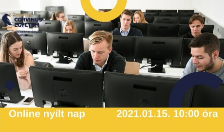 Online nyílt nap a Budapesti Corvinus Egyetem Székesfehérvári Campusán