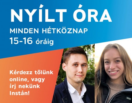 Kérdezd a Kodolányi diákjait! - online nyílt órák minden hétköznap