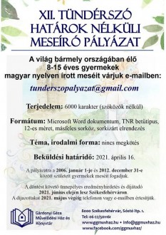 Meseírásra fel! - XII. alkalommal hirdetik meg a Tündérszó pályázatot