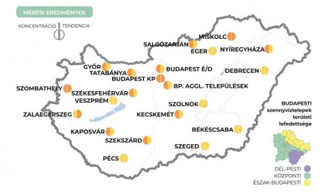 Meghaladta a 2020 őszi átlagkoncentrációt a szennyvízben mért koronavírus-mennyiség