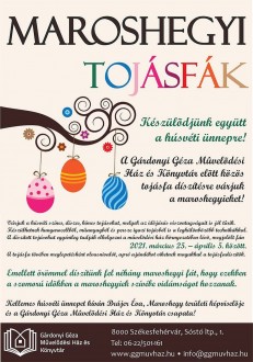 Közös tojásfa-díszítéssel készülhetünk a húsvétra Maroshegyen