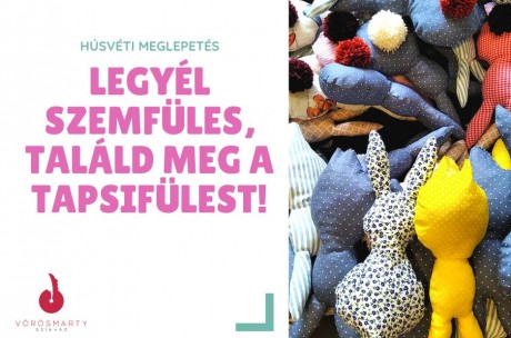 Legyél szemfüles, találd meg a tapsifülest! - meglepetésnyulak szombaton a színháztól