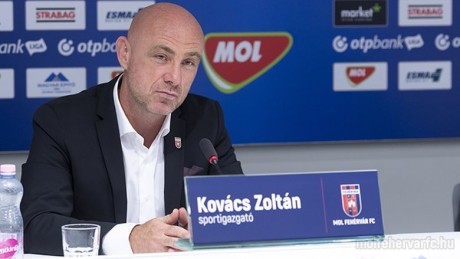 Lemondott és távozik a Mol Fehérvár sportigazgatója, Kovács Zoltán