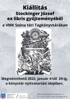 Ex libris kiállítás a Vörösmarty Mihály Könyvtár Széna téri Tagkönyvtárában