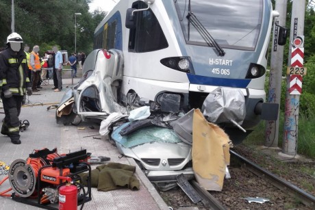 Érj haza biztonságban! - drasztikusan megemelkedett a vasúti átjárós balesetek száma