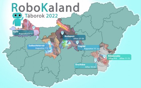 RoboKaland - természettudományos robotika tábort szerveznek augusztusban Székesfehérváron