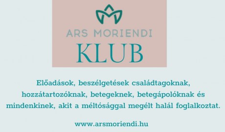 Hangfürdő és beszélgetés életről, halálról az Ars Moriendi Klubban