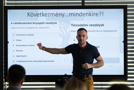 Klímavédelmi workshopot rendeztek a Sóstó Vadvédelmi Központban