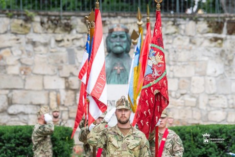 Kiemelkedő lélek és szellem volt – Szent Lászlóra emlékeztek a Prohászka ligetben