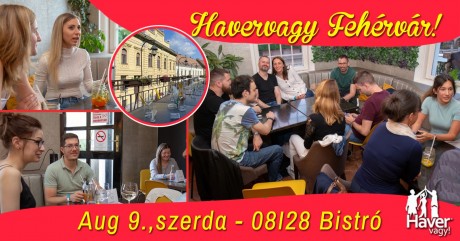 Szerdán újra HaverVagy - a 08I28 bistróban folytatódnak a találkozások