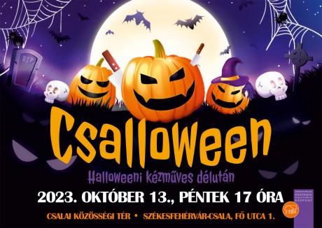 Csalloween - halloweeni kézműves délután 13-án, pénteken Csalán