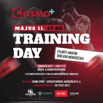 Training Day - Jótékonysági ökölvívó gála a CosmoSportban