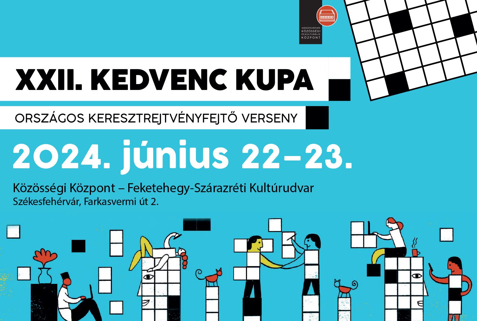 Kedvenc Kupa - országos keresztrejtvényfejtő verseny lesz hétvégén Fehérváron