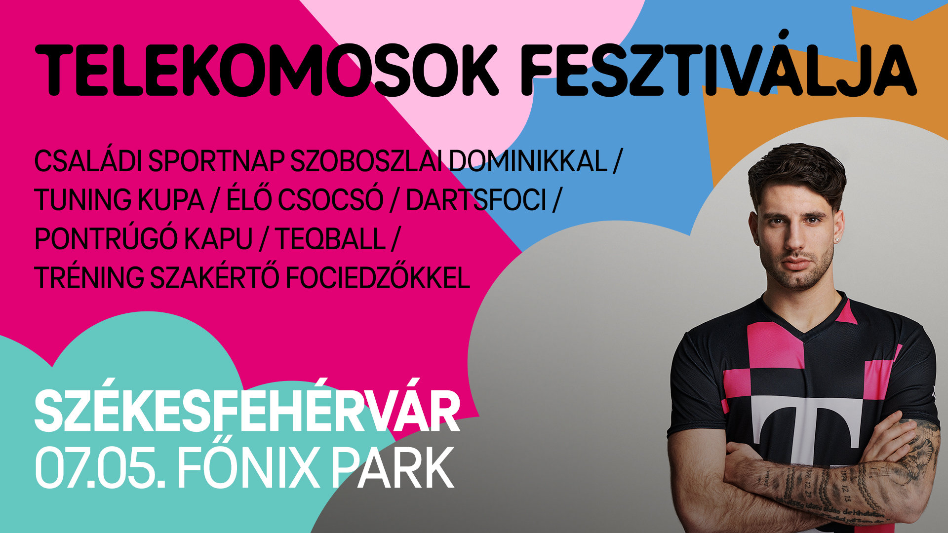Tuningold a nyarad! - Telekomosok Fesztiválja pénteken a Főnix Parkban