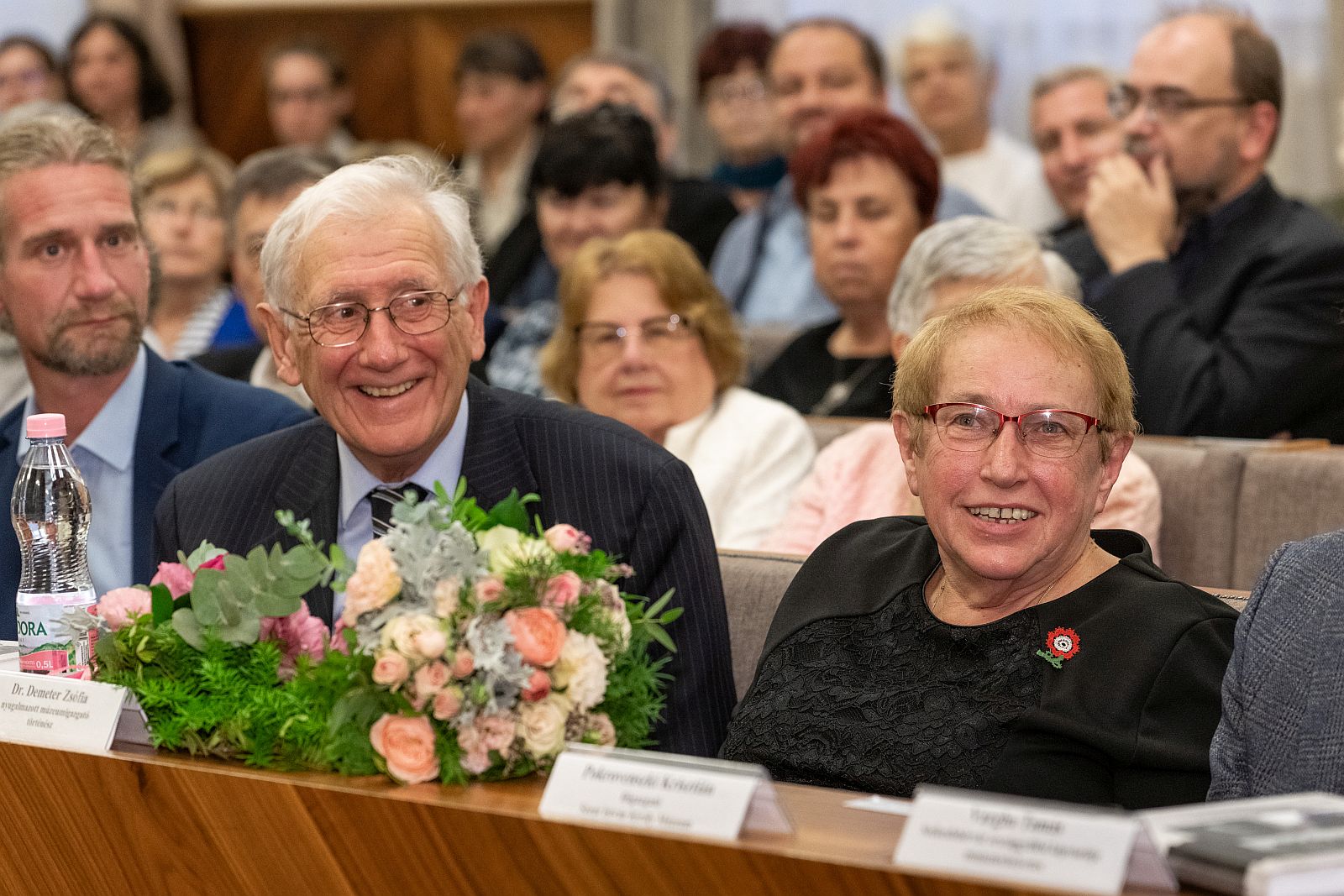 Könyvbemutatóval tisztelegtek Dr. Demeter Zsófia és Dr. Lukács László munkássága előtt