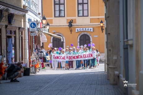 Figyelemfelhívó séta és örömtánc a fehérvári Alzheimer világnapon