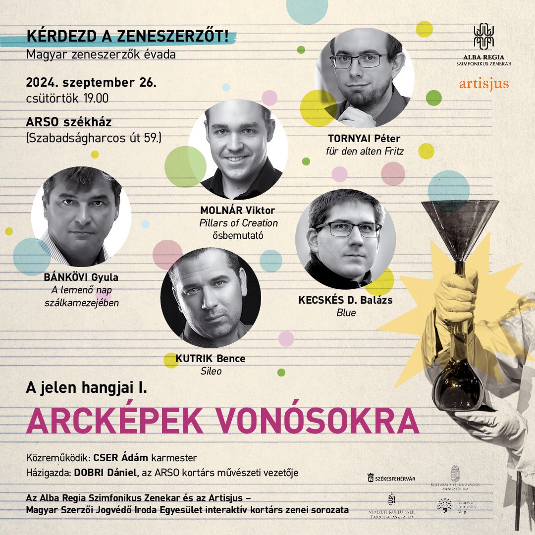 Arcképek vonósokra - kezdődik az ARSO kortárs sorozata