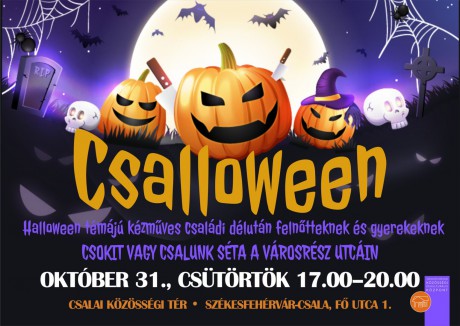 Csalloween – Halloweeni családi délután Csalán