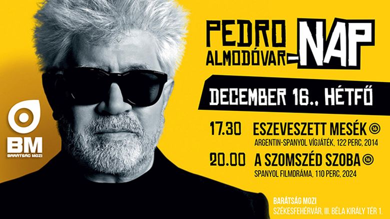 Almodóvar-nap lesz december 16-án a Barátság moziban